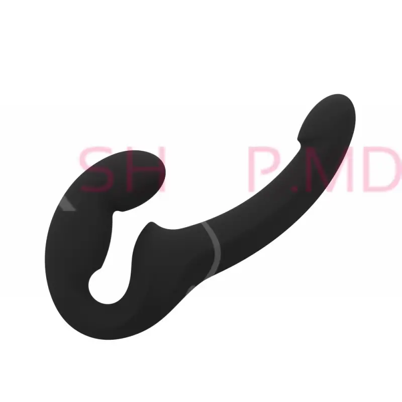 Чёрный страпон без ремней