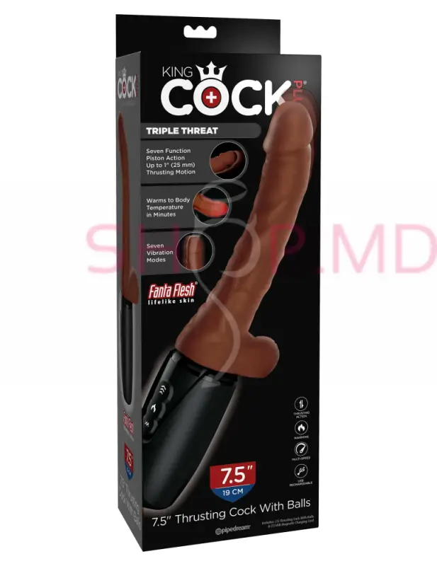 Вибратор и дилдо Pipedream King Cock