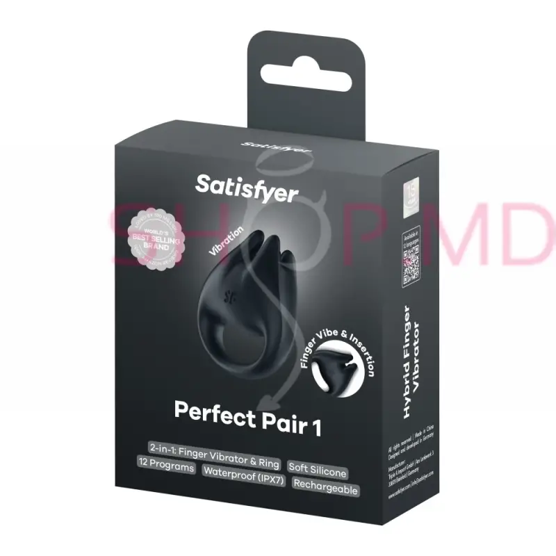 Вибрирующее кольцо «2 в 1»Perfect Pair