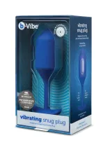 Анальная пробка B-Vibe Vibrating Snug Plug 4