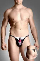 Mens thongs black SL