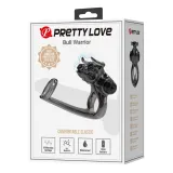Кольцо насадка с вибрацией Pretty Love Bull Warrior