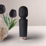 Mini Wand Reîncărcabil - Black Tulip