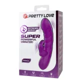 Pretty Love Monica Silicone Rabbit Vibrator