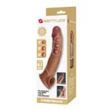 Manșon de Extensie Pretty Love 26 cm, Maro