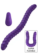 Vibrator Flexibil cu Două Capete