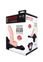 Strap-on cu ham din silicon, 7.5