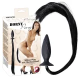 Анальная пробка Pony Whip 