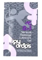 Gel masaj erotic JoyDrops® 2in1