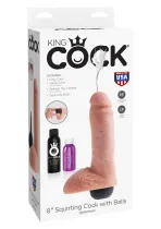 Фаллоимитатор King Cock 8'' Squirting