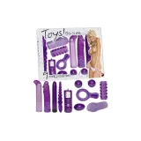 Фиолетовый набор эротических игрушек