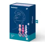 Satisfyer Booty Call (Set of 3) coloured