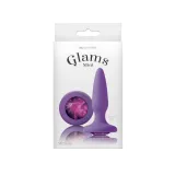 Анальная пробка Glams Mini Purple