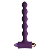 Sirag anal cu vibratie Pearls Purple