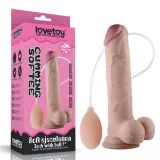 Дилдо Soft Ejaculation Cock With Ball 9”